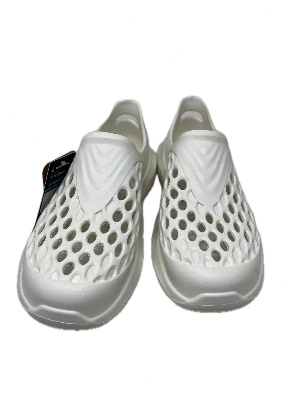 Rugged Shark Water Active Clogs Mens 5 Womans 7 White NWT